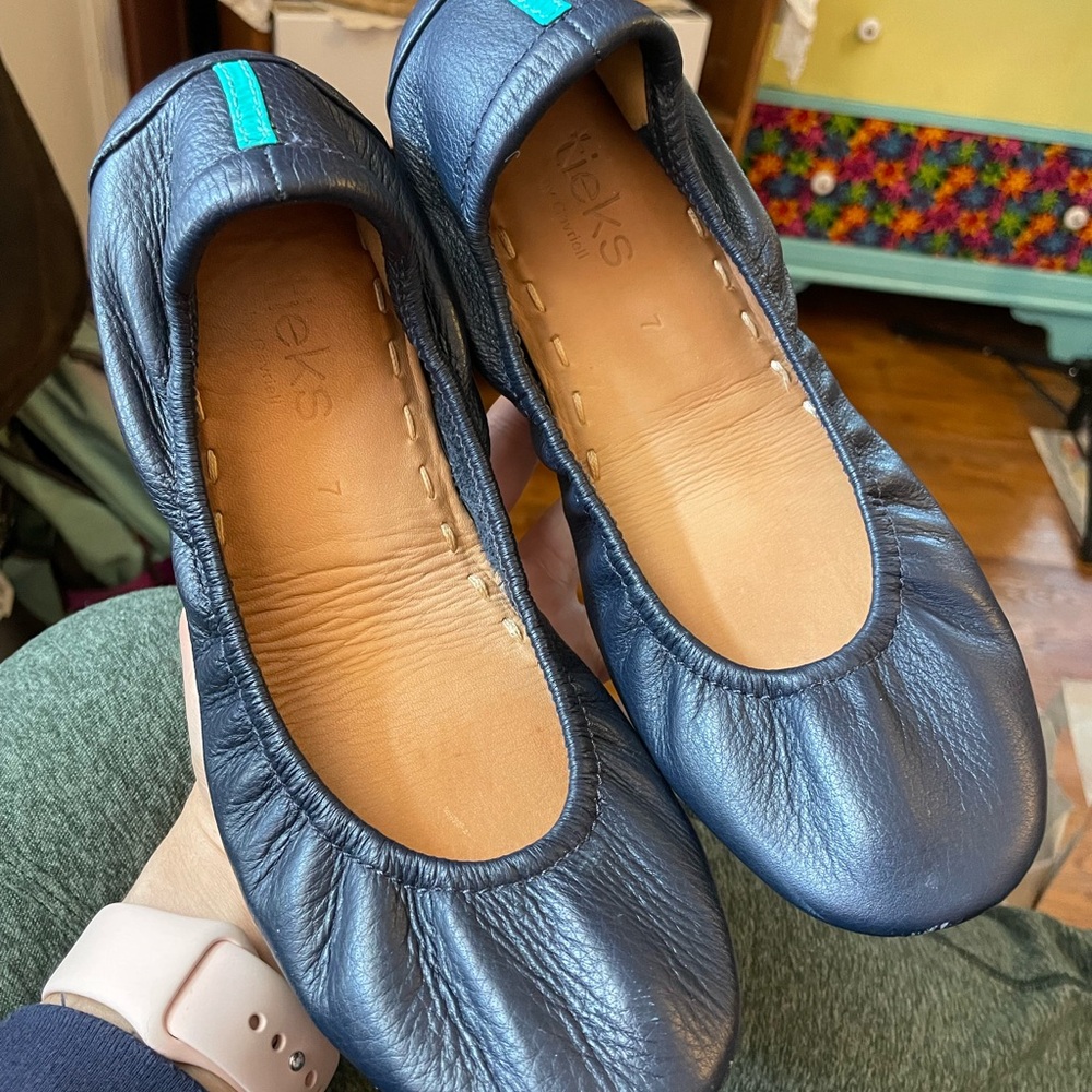 Tieks, Navy And Size 7 - image 3